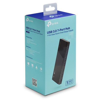 TP-Link UH700 USB 3.0 7-Port Hub with 2 Charging Ports