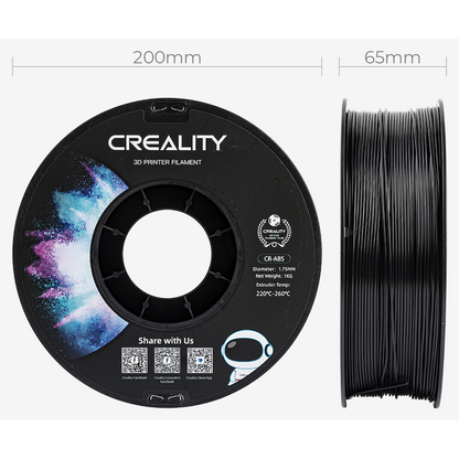 Creality ABS Filament - Black 1kg