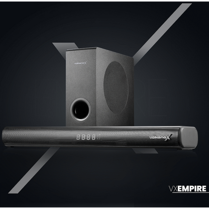 VolkanoX Empire 2.1 Soundbar with Wireless Sub-Woofer