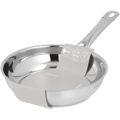 Legend Prof Chef 24cm Stainless Steel Frying Pan ( Order in Qty of 1)