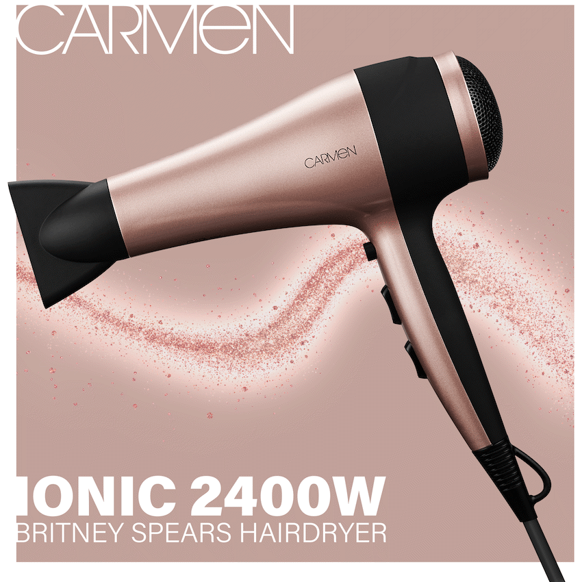 Carmen Ionic 2400w Hairdryer