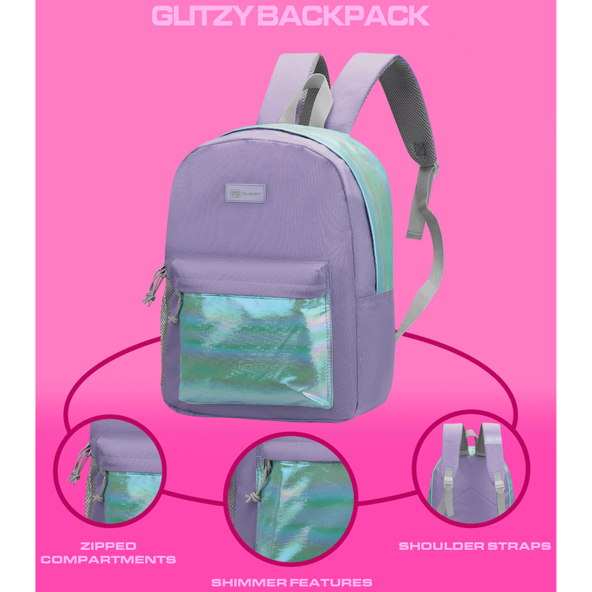 Quest Glitzy Backpack lilac