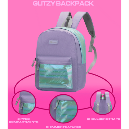 Quest Glitzy Backpack lilac