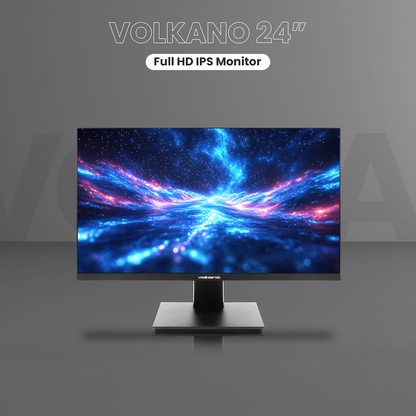 Volkano 24-inch Full HD IPS Monitor with HDMI/VGA, 100 Hz