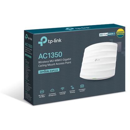 TP-Link EAP225 AC1350 Wireless Dual-Band Ceiling-Mount Access Point
