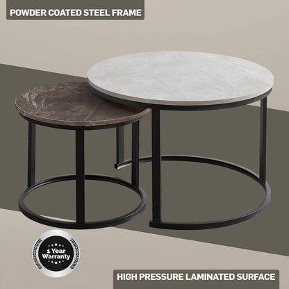Nile Nesting Coffee Table Greyish