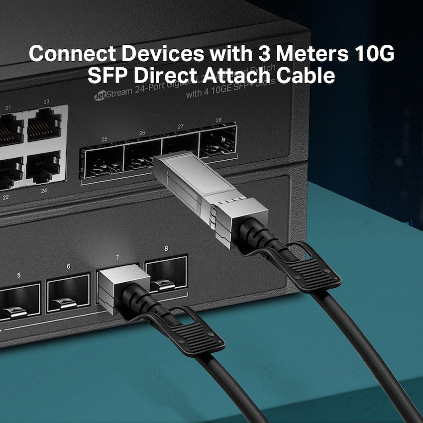 TP-Link SM5220-3M 3m 10G SFP+ Direct Attach Cable
