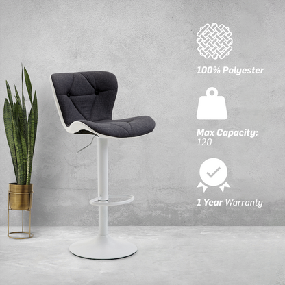Halter Barstool - Grey