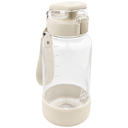 Snappy Tritan Bottle with straw 1lt Vanilla ( Order in Qty of 6)