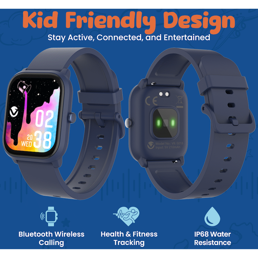 Volkano Vivo Series Kids Smart Watch - Dark Blue