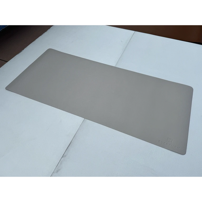 Everfurn Prime Faux Leather Desk Mat - Nude