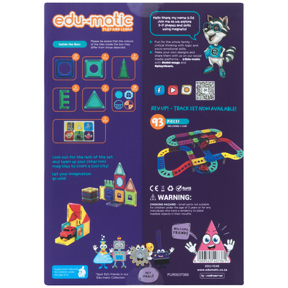 56 Magnetic Tiles, Windows and Stickers
