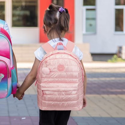 Quest Crinkle-Pop Backpack Pink