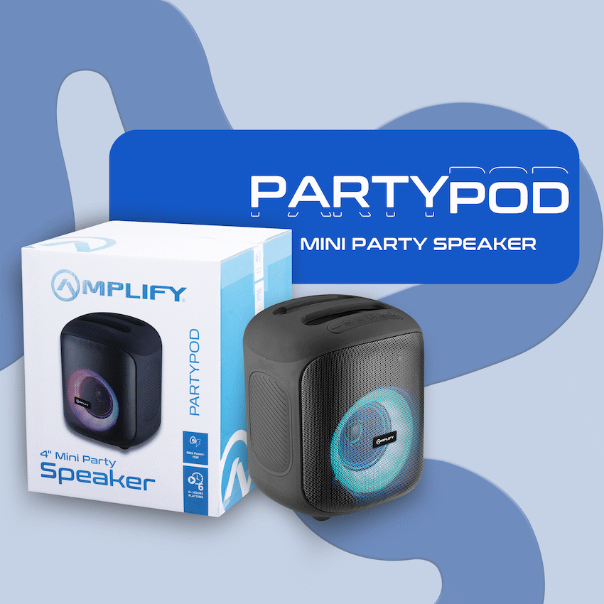 Amplify PartyPod 4" Mini Party Speaker