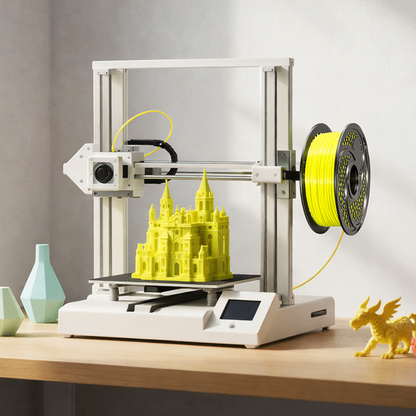 SA Filament PLA UV Neon Filament 1kg -  Lunar Yellow