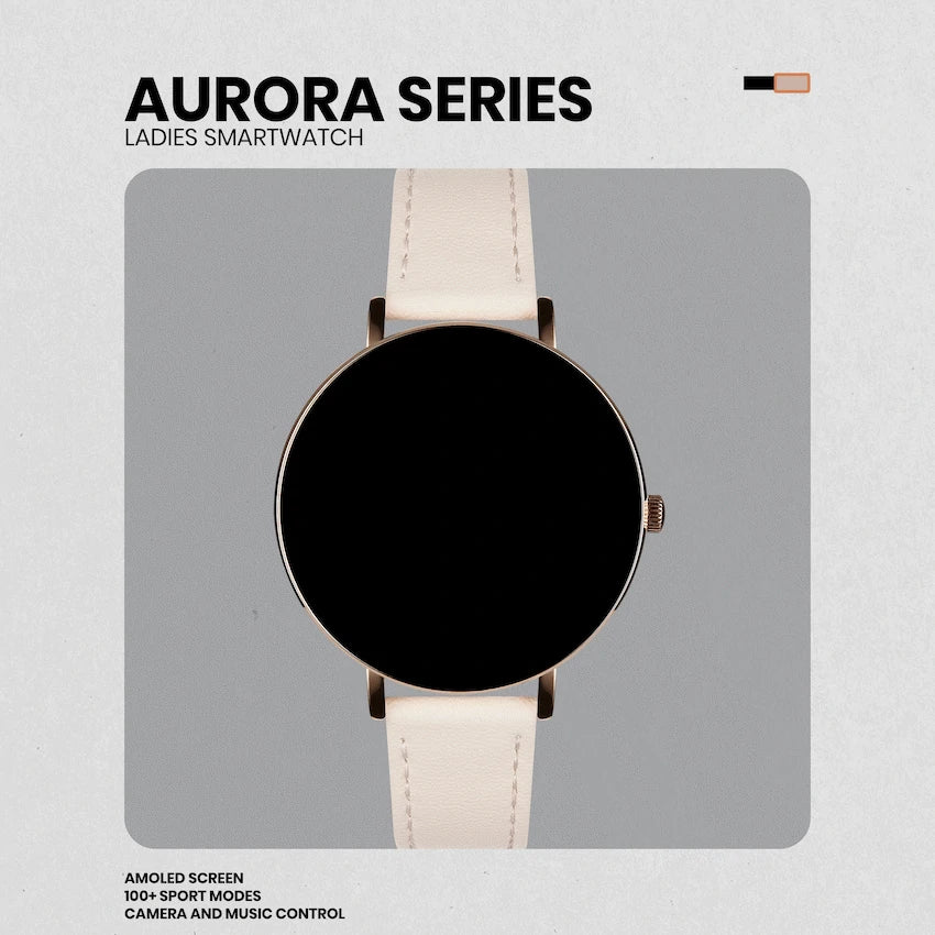 Volkano Aurora Series Ladies Smart Watch - Gold