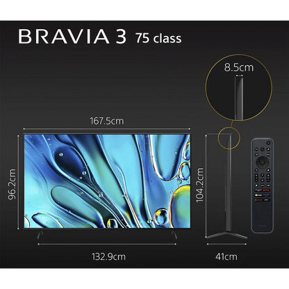 BRAVIA 3 75" class LCD TV