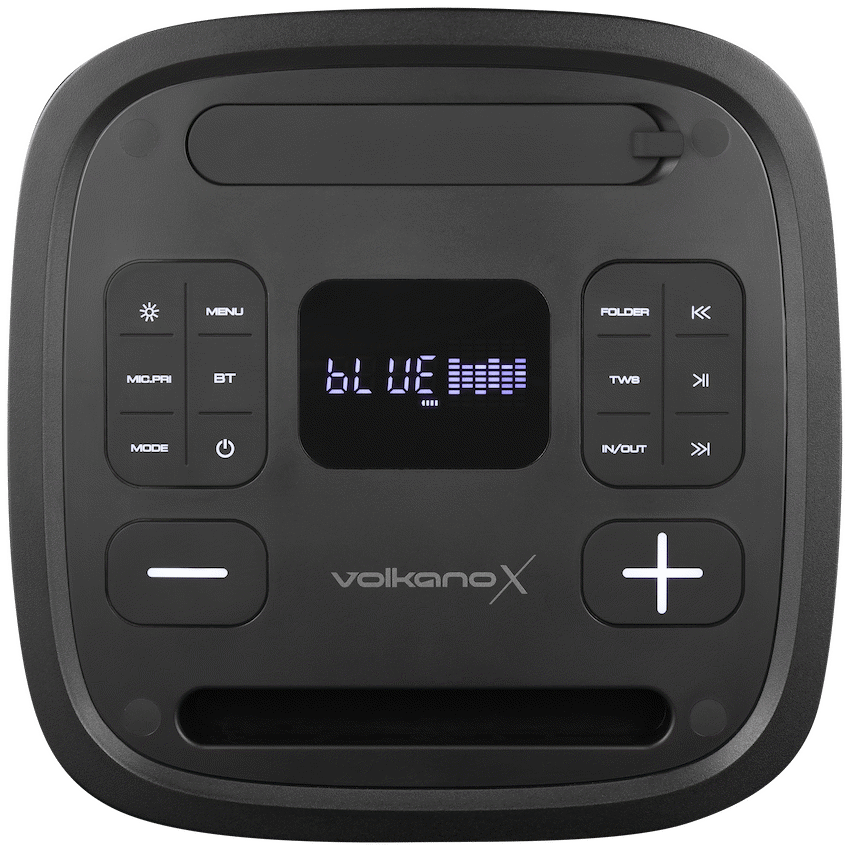 VolkanoX VXP300 Dual 6.5" Party Speaker - Black