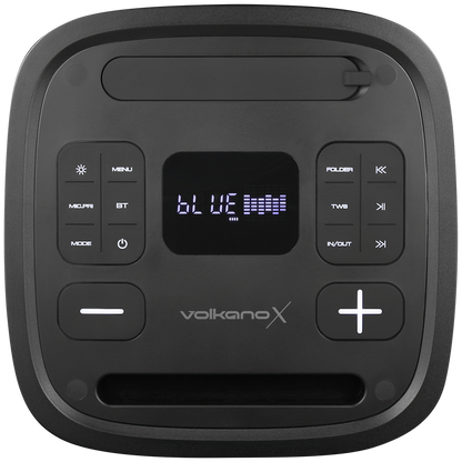 VolkanoX VXP300 Dual 6.5" Party Speaker - Black