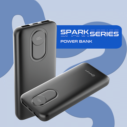 Amplify Spark Series 10000mAh Power Bank - Black