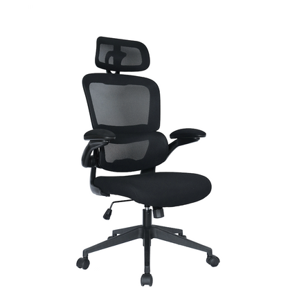 Everfurn Owen High Back Office Chair - Black