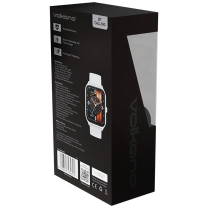 Volkano Life Series Smart Watches - Silver