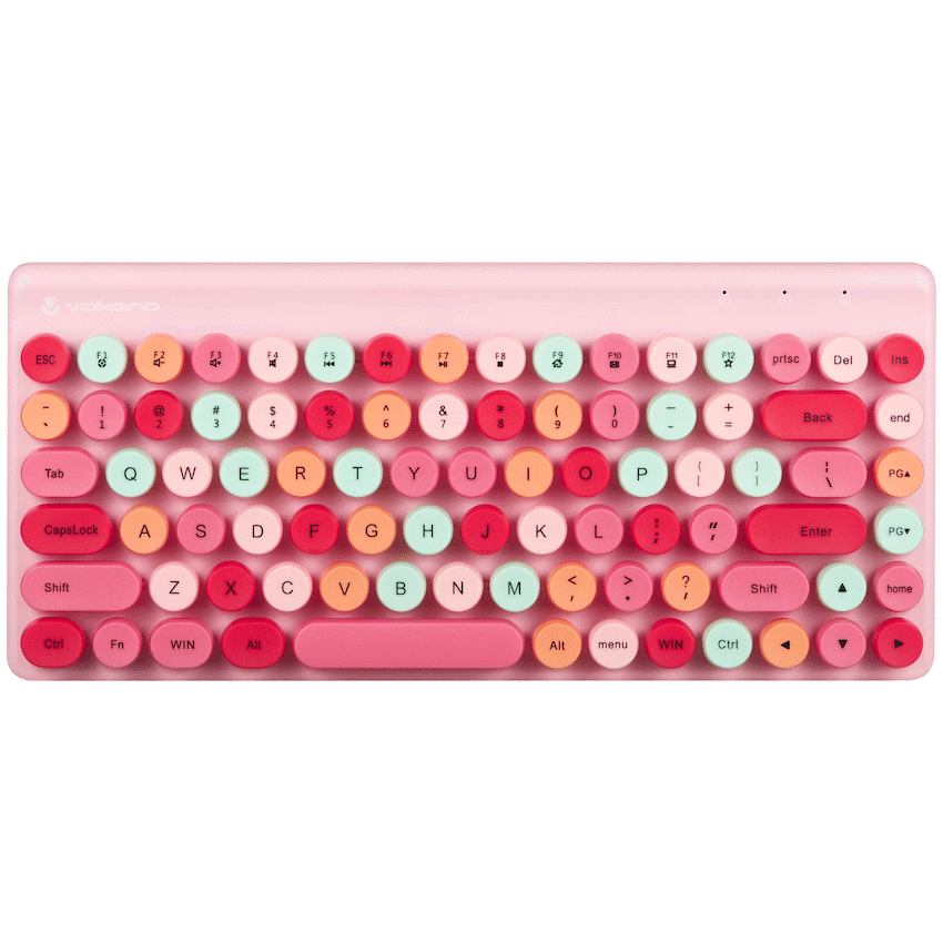 Volkano Paradigm Series Mouse and Keyboard combo - Pink