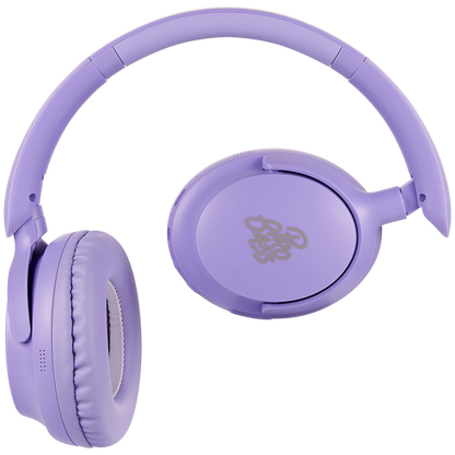 Pro Bass Pixel Bluetooth Wireless Headphones - Purple