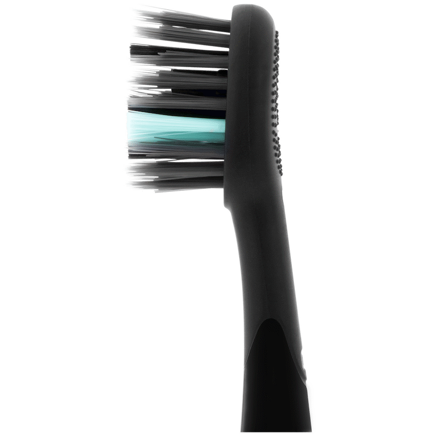 2 Replacement toothbrush heads - Black