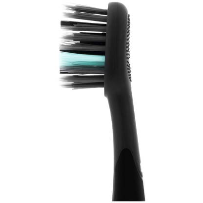 2 Replacement toothbrush heads - Black