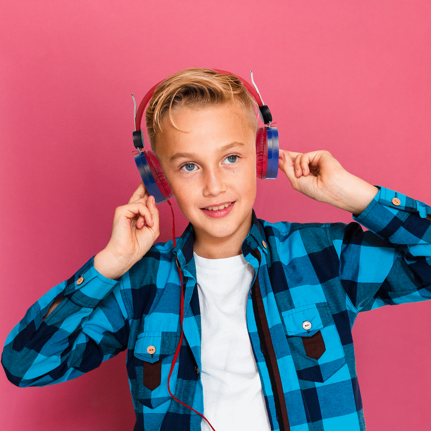 Marvel Spider-Man Auxiliary Headphone with Stickers