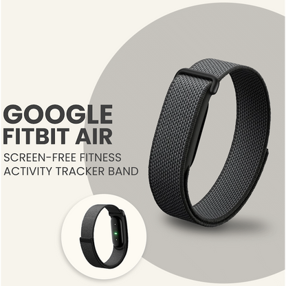 Google Fitbit Air Fitness Activity Tracker Band - Black