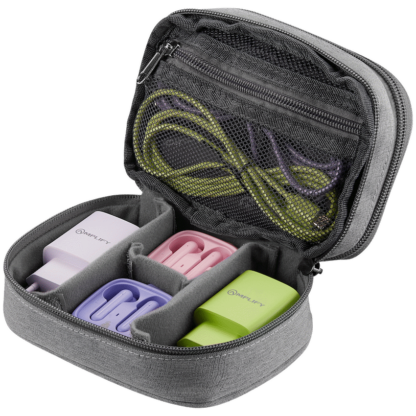 Volkano Cable Organiser Medium Grey
