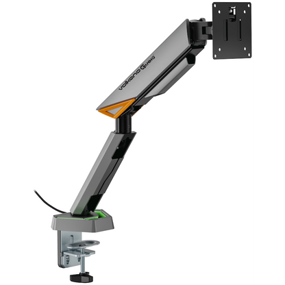 Volkano Gaming Void Series- Single Arm Full Motion Monitor mount - RGB - GR