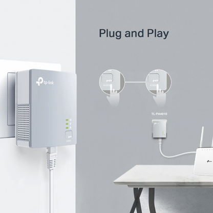 TP-Link PA4010-KIT AV500 Powerline Wi-Fi Kit