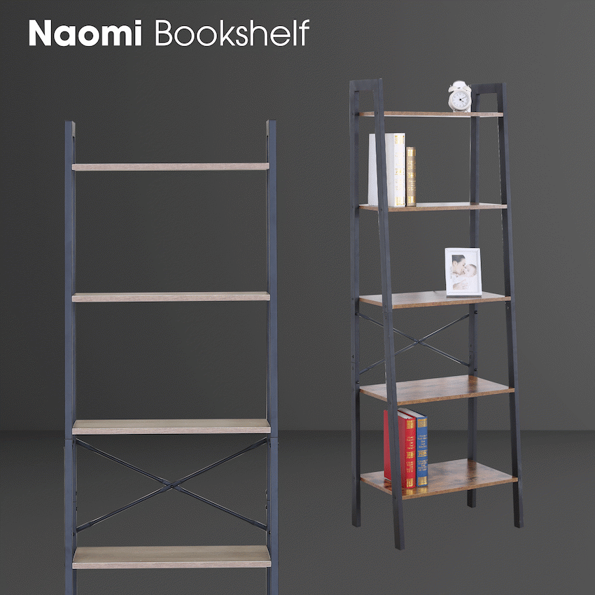 Everfurn Naomi Bookshelf