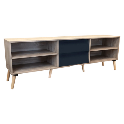 Everfurn Everest Tall TV Stand - 2 Drawers