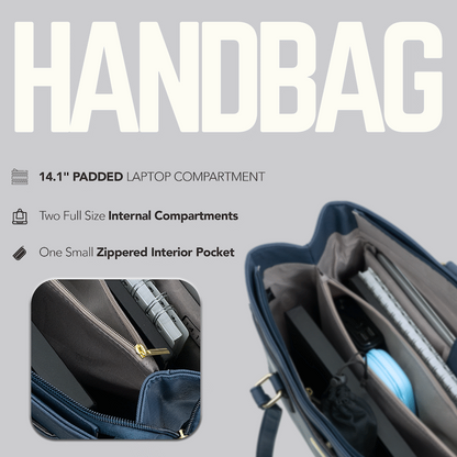 SupaNova Coco  14.1' Ladies Laptop Bag - Navy