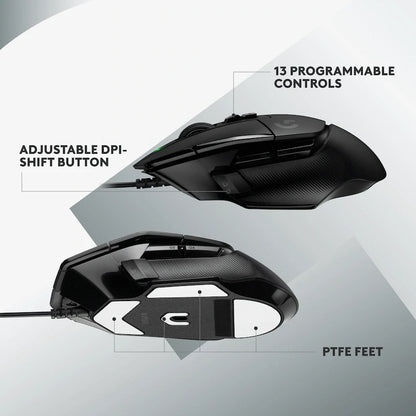 Logitech(R) G502 X Gaming Mouse - Black