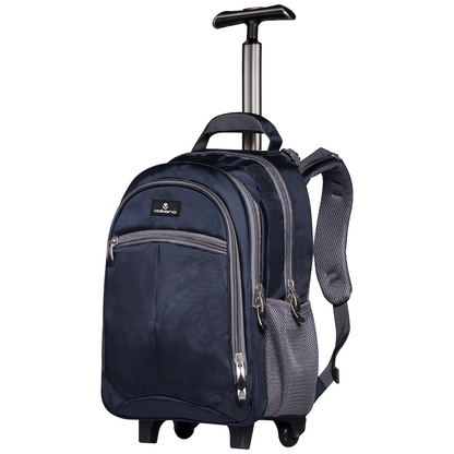 Volkano Orthopaedic Trolley Backpack 27L - Navy/Grey
