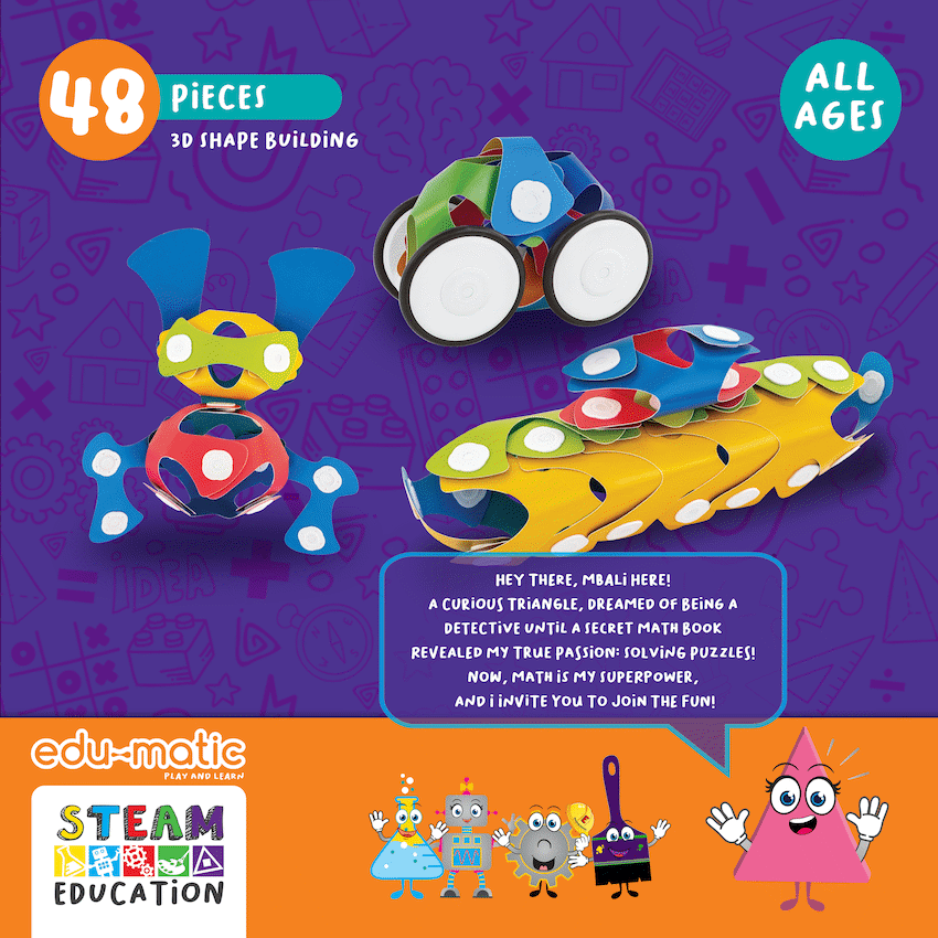 Edu-matic Rainbow Clixys 48 pc