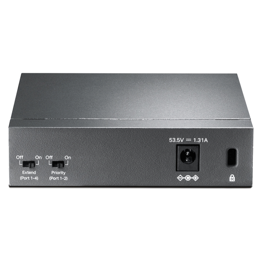 TP-Link TL-SF1005P 5-Port 10/100Mbps Desktop Switch with 4-Port PoE+