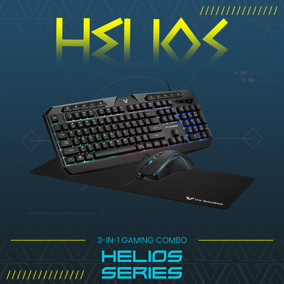 VX Gaming Helios Series 3-in-1 Gaming Combo