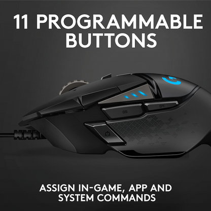 Logitech(R) G502 HERO High Performance Gaming Mouse