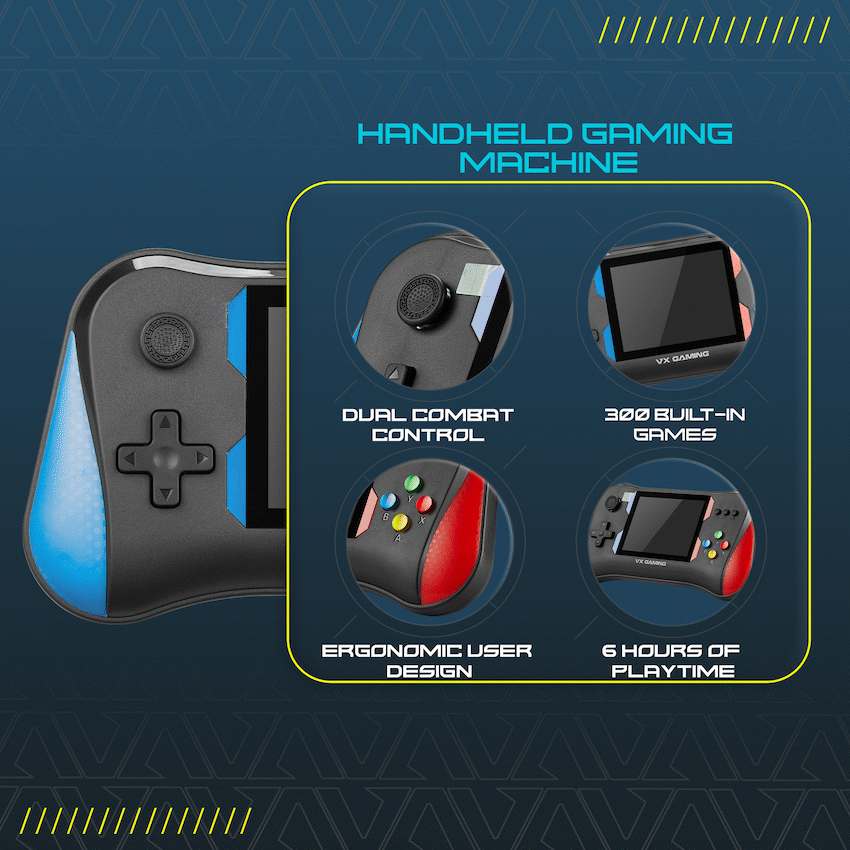 VX Gaming Quirk Series Handheld Gaming Machine