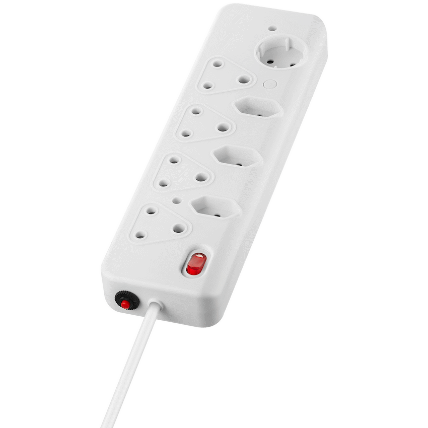 Nexon 8-Way High Surge Multiplug 0.5m