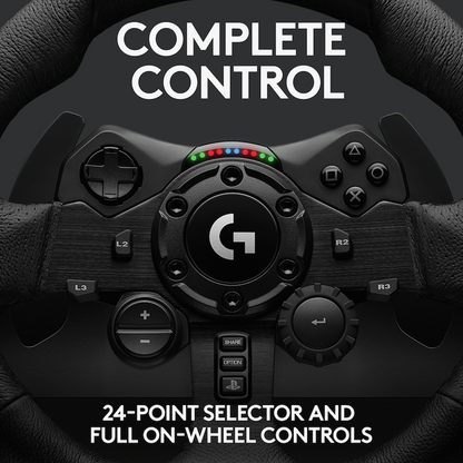 Logitech(R) G923 PS Trueforce Racing Wheel and Pedals for PS & PC