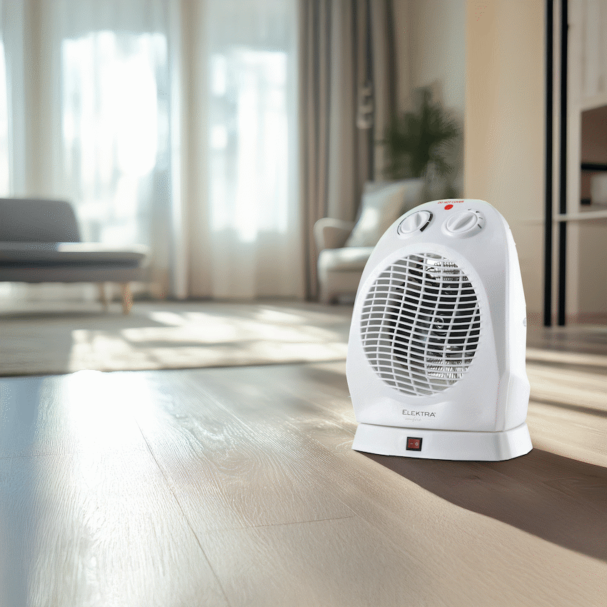 Elektra Comfort Oscillating Fan Heater