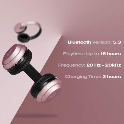 Amplify Chorus Series 2.0 Bluetooth Headphones - Rose Gold