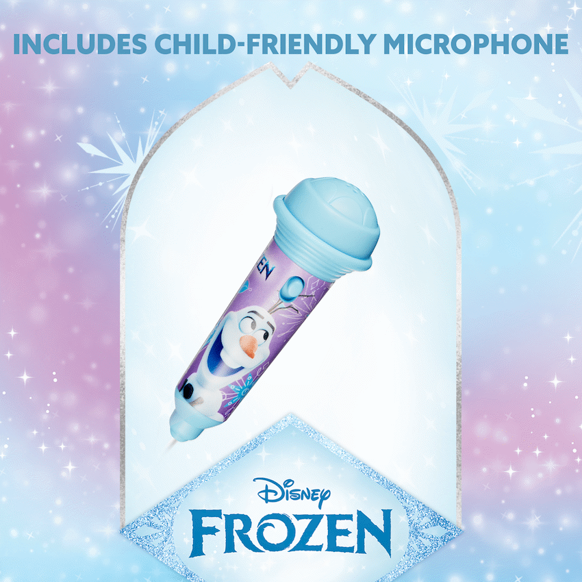 Disney Frozen Bluetooth Mini Karaoke Machine with Belt Hook